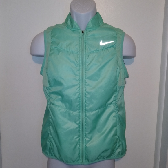 Nike Jackets & Blazers - Pre-owned worn 1x nike running zip up vest